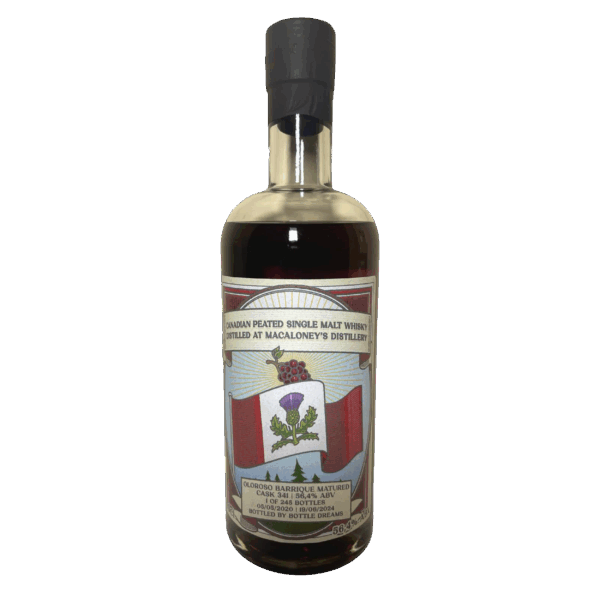 Bottle Dreams - Macaloney Peated Oloroso